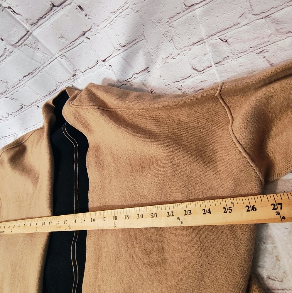 J.Jill Reversible Topper Coat 2X Pockets Minimalist Long - Picture 9 of 13